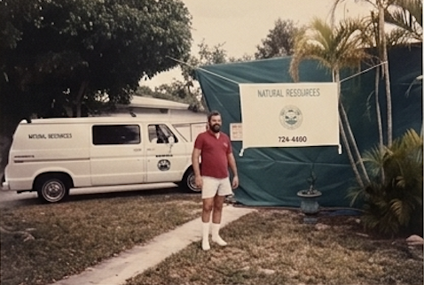 Vintage company photo from Natural Resources' early years